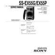 SONY SS-EX55P Manual de Servicio