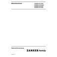 ZANKER EFX6650FML Manual de Usuario