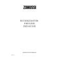ZANUSSI ZKR60/30R Manual de Usuario
