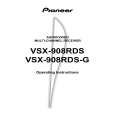 PIONEER VSX-908RDS(-G) Manual de Usuario