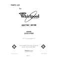 WHIRLPOOL LE5805XPW0 Catálogo de piezas