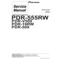 PIONEER PDR-19RW Manual de Servicio