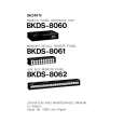 SONY BKDS-8062 Manual de Servicio