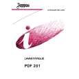 ZOPPAS PDF201 Manual de Usuario