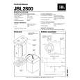 JBL JBL2800 Manual de Servicio