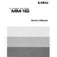 KAWAI MM16 Manual de Usuario