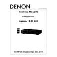 DENON DCD800 Manual de Servicio