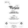 WHIRLPOOL MW8580XP0 Catálogo de piezas