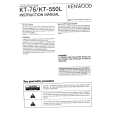 KENWOOD KT-550L Manual de Usuario