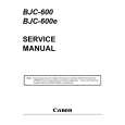 CANON BJC-600e Manual de Servicio