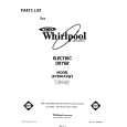 WHIRLPOOL LE7800XSW2 Catálogo de piezas