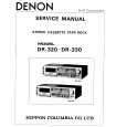 DENON DR-330 Manual de Servicio