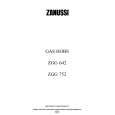 ZANUSSI ZGG752ALUR Manual de Usuario