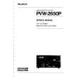 SONY PVW2650P VOLUME 1 Manual de Servicio