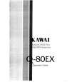 KAWAI Q80EX Manual de Usuario