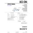SONY ACCCN4 Manual de Servicio