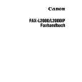 CANON FAX-L2000 Manual de Usuario