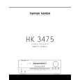HARMAN KARDON HK3475 Manual de Usuario