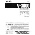 TEAC V3000 Manual de Usuario