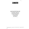 ZANUSSI ZI5075F Manual de Usuario