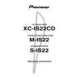 PIONEER XC-IS22CD/ZVXJ Manual de Usuario