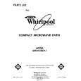 WHIRLPOOL MW352EXP1 Catálogo de piezas