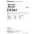 PIONEER CX-951 Manual de Servicio