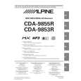 ALPINE CDA-9855R Manual de Usuario