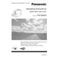 PANASONIC PVGS33 Manual de Usuario