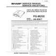 SHARP PGM25X Manual de Servicio
