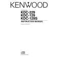 KENWOOD KDC-129S Manual de Usuario