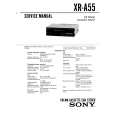 SONY XR-A55 Manual de Servicio