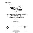WHIRLPOOL SF302ESRW5 Catálogo de piezas