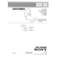 SONY MDR64 Manual de Servicio