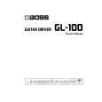 BOSS GL-100 Manual de Usuario
