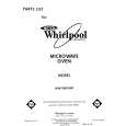 WHIRLPOOL MW7400XW0 Catálogo de piezas