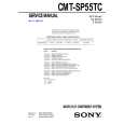 SONY CMTSP55TC Manual de Servicio