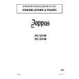ZOPPAS PO301M Manual de Usuario