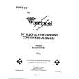 WHIRLPOOL RF310PXVW1 Catálogo de piezas