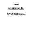 KAWAI K5000R Manual de Usuario