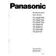 PANASONIC TC25V70R Manual de Usuario