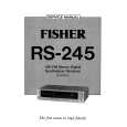 FISHER RS-245 Manual de Servicio