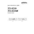 ONKYO TX8210 Manual de Usuario