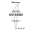 PIONEER DV636D Manual de Usuario