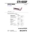 SONY STRK650P Manual de Servicio