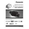 PANASONIC HDCSX5P Manual de Usuario