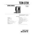 SONY TCM-373V Manual de Servicio