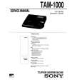 SONY TAM-1000 Manual de Servicio
