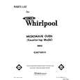 WHIRLPOOL RJM74000 Catálogo de piezas
