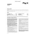 REX-ELECTROLUX FI161F Manual de Usuario